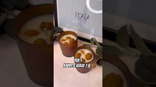 Kerze Kaputt gemacht🕯️ diy kerzen candle kerzendiy kerzengießen kerzenmachen [upl. by Civ]