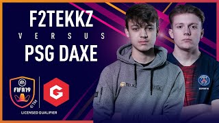 F2Tekkz vs PSG DaXe  Gfinity FIFA Series January LQE [upl. by Pozzy709]