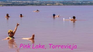 Torrevieja Pink Lake Salinas de Torrevieja [upl. by Kipper177]