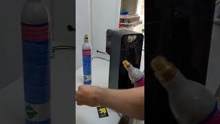 How to replace your SodaStream CO2 gas cylinder 🍾 [upl. by Soalokin196]