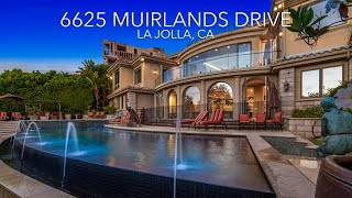 6625 Muirlands Drive  La Jolla CA [upl. by Hamrnand295]