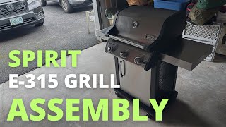 Weber Spirit S315 Gas Grill Assembly Natural Gas [upl. by Sixla]