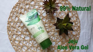 Jeju Aloe Vera Gel  The Face Shop  Review [upl. by Guinn]