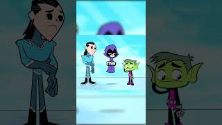 Aqualad Vs Beastboy Who Will Win Ravens Heart shorts teentitansgo [upl. by Aniluap]