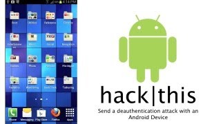 How To Perform A Deauth Attack With An Android Device [upl. by Devora]