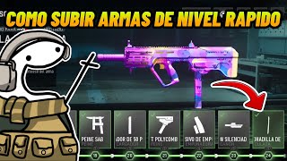 COMO SUBIR MUY RAPIDO LAS ARMAS DE NIVEL EN WARZONE MOBILE WZM [upl. by Fowkes72]