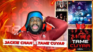 LEBASi  TAMECUYAR VS LipeSky JACKIE CHAN feat TRINITY 3NITY  Eric Rodrigues amp Lil Drizzy React [upl. by Gelasius554]