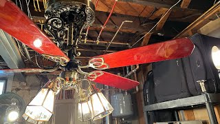 Casablanca New Orleans ceiling fan ￼ [upl. by Einahpets]