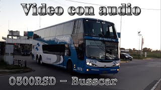 MB O500RSD  Busscar Panoramico DD  9988 de Emp Argentina [upl. by Raines227]