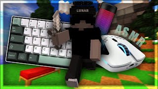 Thocky Keyboard  Mouse Sounds ASMR  Sweaty Hypixel Bedwars [upl. by Church]