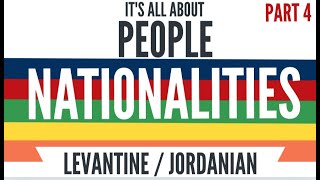 WORLD Nationalities in Arabic Jordanian Levantine Dialect  Lets dive in [upl. by Anotyad]