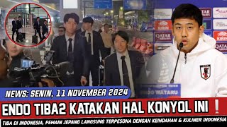 🔴BENARBENAR KEJUTKAN PUBLIK  WATARU ENDO TIBA2 KATAKAN HAL KONYOL INI SAAT TIBA DI INDONESIA [upl. by Jimmy]