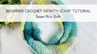 Beginner Infinity Scarf Tutorial [upl. by Yroc]