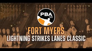 2023 PBA50 Fort Myers Lightning Strikes Lanes Classic Stepladder Finals [upl. by Yevreh]