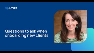 Questions to ask when onboarding new clients [upl. by Leemaj]