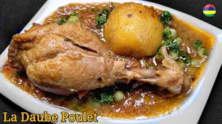 Recette La Daube Poulet Facile en Kreol 🇲🇺  Rostone [upl. by Asyal]