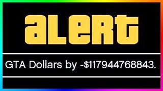 GTA ONLINE PLAYERS ARE LOSING MULTI TRILLIONS OF DOLLARS IN NEW MONEY REMOVAL amp GTA 5 BAN UPDATES [upl. by Genna]