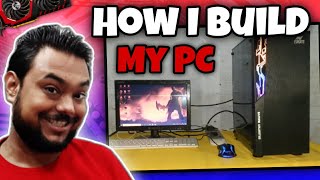 How I Build My PC   20K PC BUILD With Monitor amp Peripherals [upl. by Nason]