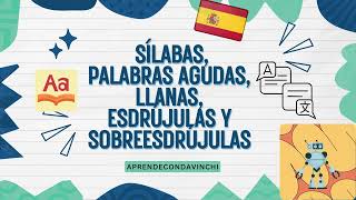 🚀 ¡Domina las sílabas como un PRO Tónicas átonas agudas llanas ¡y más 🤯 [upl. by Ailaro]