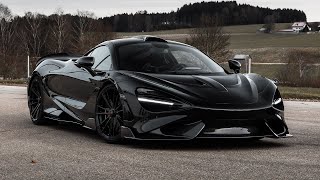 over 300kmh in the 855hp Novitec McLaren 765LT  The Supercar Diaries [upl. by Sezen878]