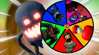 HALLOWEEN RANDOM WHEEL chooses monsters — PILLAR CHASE 2 [upl. by Anastos]