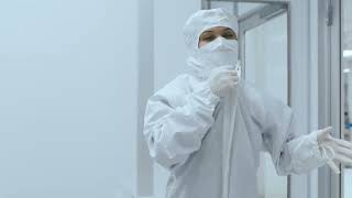 Cleanroom  PharmaBiotech Garments and Supplies [upl. by Denice]