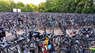 Tausende Fahrräder beim Konzert Am Hünting in Bocholt [upl. by Salvay95]