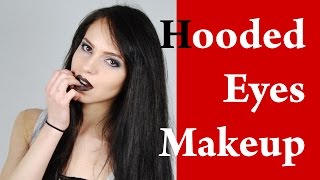 Deep set hooded eyes makeup video tutorial  Part 1 [upl. by Erodeht502]