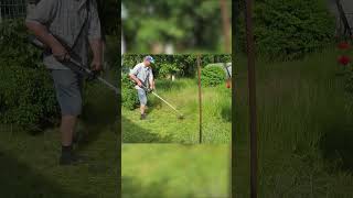 Extreme Lawn Cleanup Transforming Tall Grass to a Beautiful Yard [upl. by Huxham]