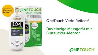 OneTouch Verio Reflect® Das einzige Messgerät mit BlutzuckerMentor [upl. by Eitsirhc]