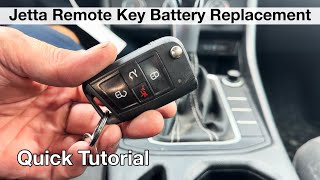 2023 Volkswagen Jetta Remote Key Fob Battery Replacement [upl. by Luke]