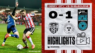 Derry City 01 Shelbourne  LOI Highlights  01112024 [upl. by Casie492]