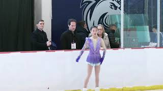 Teryn Kim  Junior Women Short Program  2025 Pacific Coast Sectional Singles Final [upl. by Kristofer]