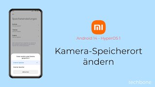 KameraSpeicherort ändern  Xiaomi Android 14  HyperOS 1 [upl. by Eeltrebor]