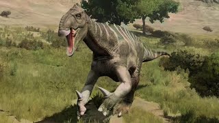 Path of Titans Iguanodon TLC Sounds [upl. by Eilema5]