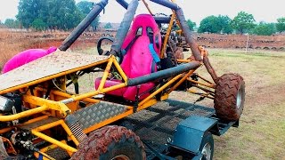 Motocross track with 750cc Buggy [upl. by Gulick]