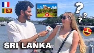 Whats the country challenge  සුද්දෝ ලංකාව ගැන මොනවද දන්නෙ   SL TRISH [upl. by Alber]