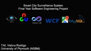 CCTV Camera Based Distributed Smart City Surveillance System  Final Year Project [upl. by Tavis]