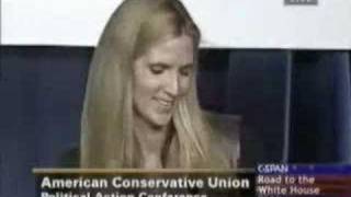 Ann Coulter uses Homophobic Slur against John Edwards [upl. by Sivolc799]