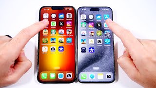 iPhone 13 Pro Max vs iPhone 15 Pro Max [upl. by Nnarual]