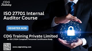 Master ISO 27701 Internal Auditor Course  CDG Training Private Limited  Get Course Link Below [upl. by Retswerb]