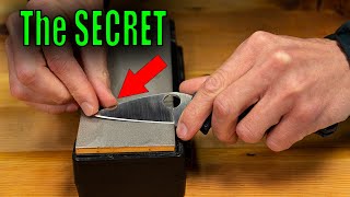 How To Sharpen A Knife In Real Time  Knife Sharpening For Beginners [upl. by Ennahtur902]