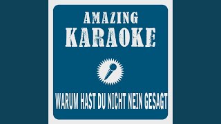 Warum hast du nicht nein gesagt Karaoke Version Originally Performed By Maite Kelly amp Roland [upl. by Naj]