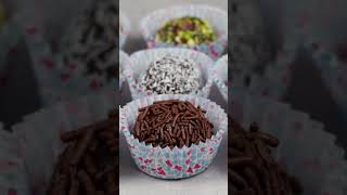 Brigadeiro Recipe  Brazilian Chocolate Truffles shorts [upl. by Annadroj38]