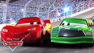 Lightning McQueen amp Chick Hicks Rivalry  Pixar Cars [upl. by Noet]