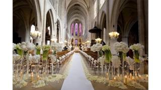 Ideas para la decoración de la boda de la iglesia [upl. by Fotina]