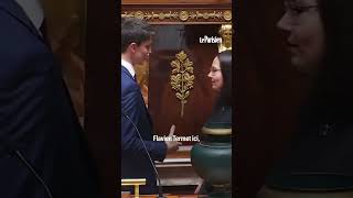 Plusieurs députés refusent de serrer la main du benjamin RN de l’Assemblée [upl. by Nauqe]