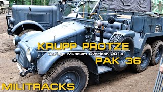 Krupp Protze 37 cm PaK 36 Militracks 2014 Oorlogsmuseum Overloon [upl. by Caitlin]