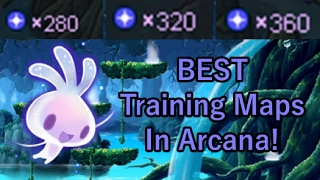 MapleStory 5 BEST Training Maps in Arcana [upl. by Longan801]