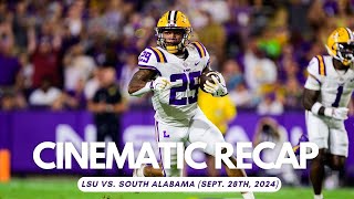 2024 LSU Football vs South Alabama Recap [upl. by Eecyal54]